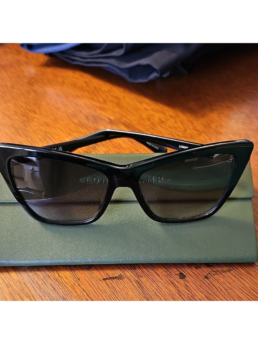 NWT Longchamp Black Sunglasses